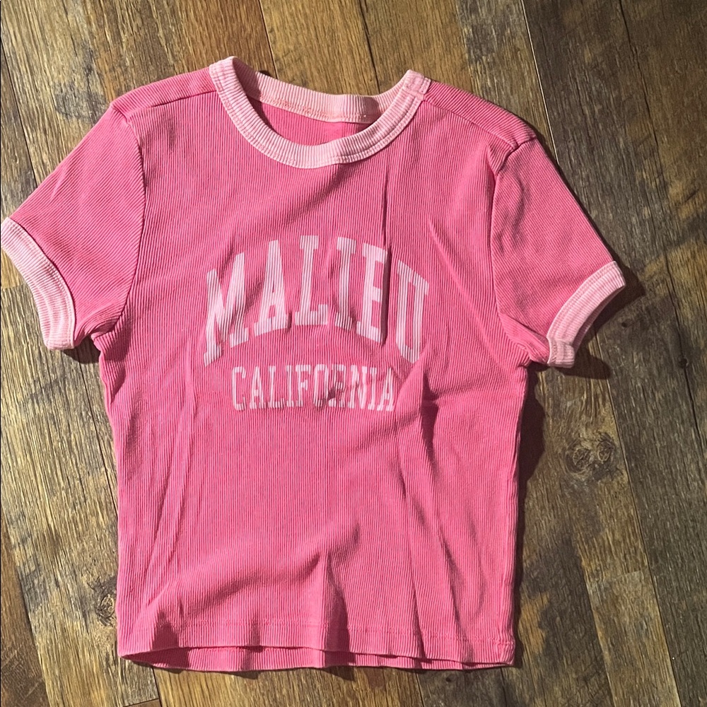 Malibu California Pink Kids Tee